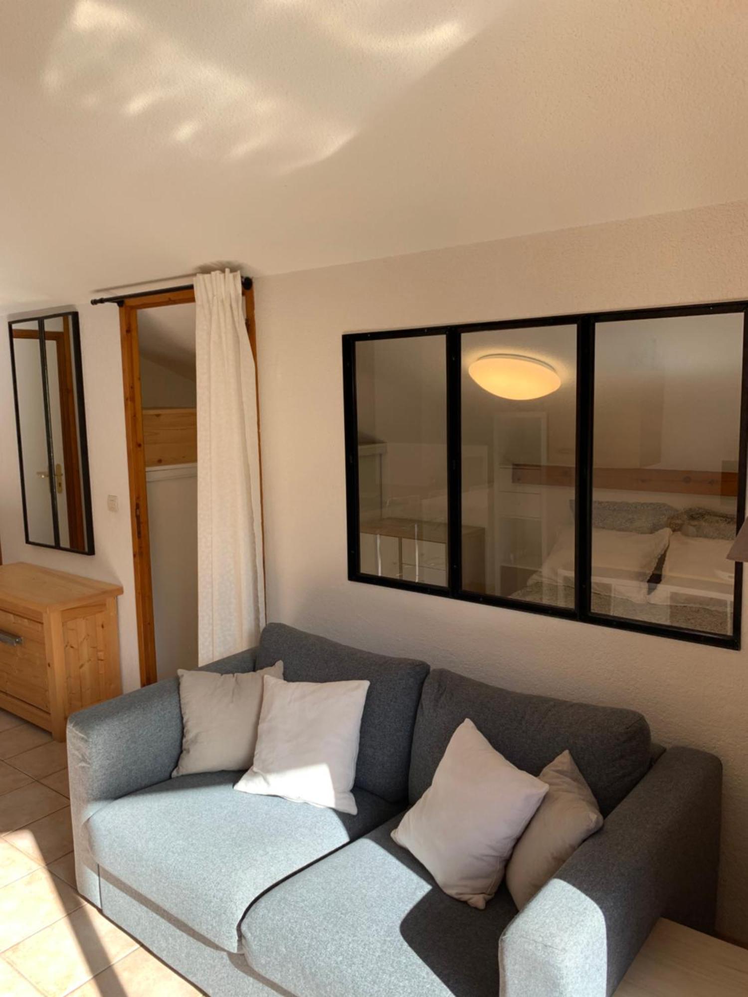 Appartement Vue Piste De Ski Praz-sur-Arly Exteriör bild